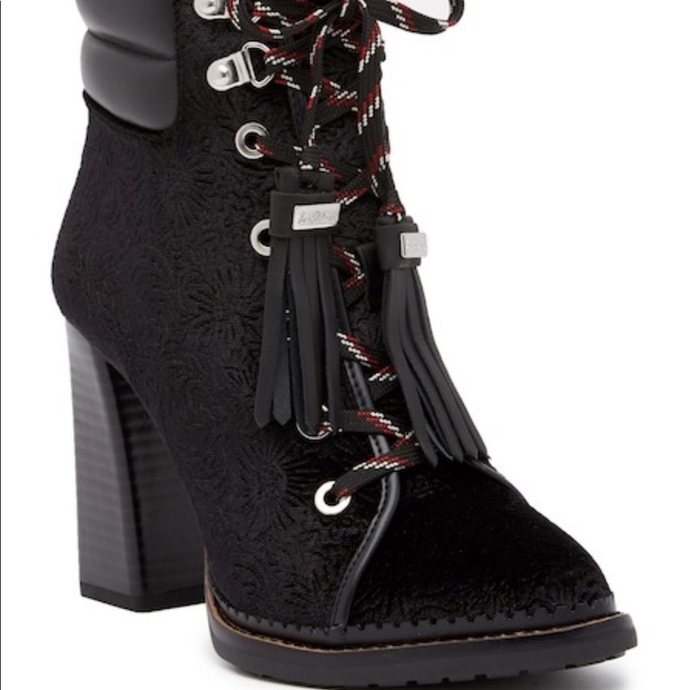 Sam Edelman Velvet Black Ankle boots ( Brand new)